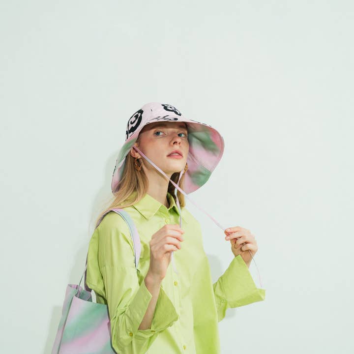 Reversible Sun Hat - Pink for wholesale on Faire8