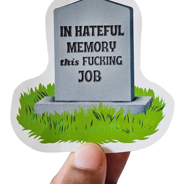 Dette Effing Job Sticker for engroshandel hos The Monarq