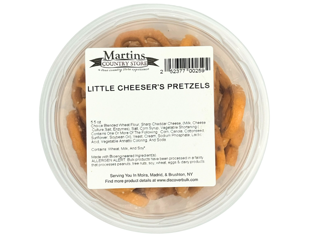 Martin's Country Store LLC - Vente Bretzels - BRETZELS AU PETIT FROMAGE 5,5 oz3