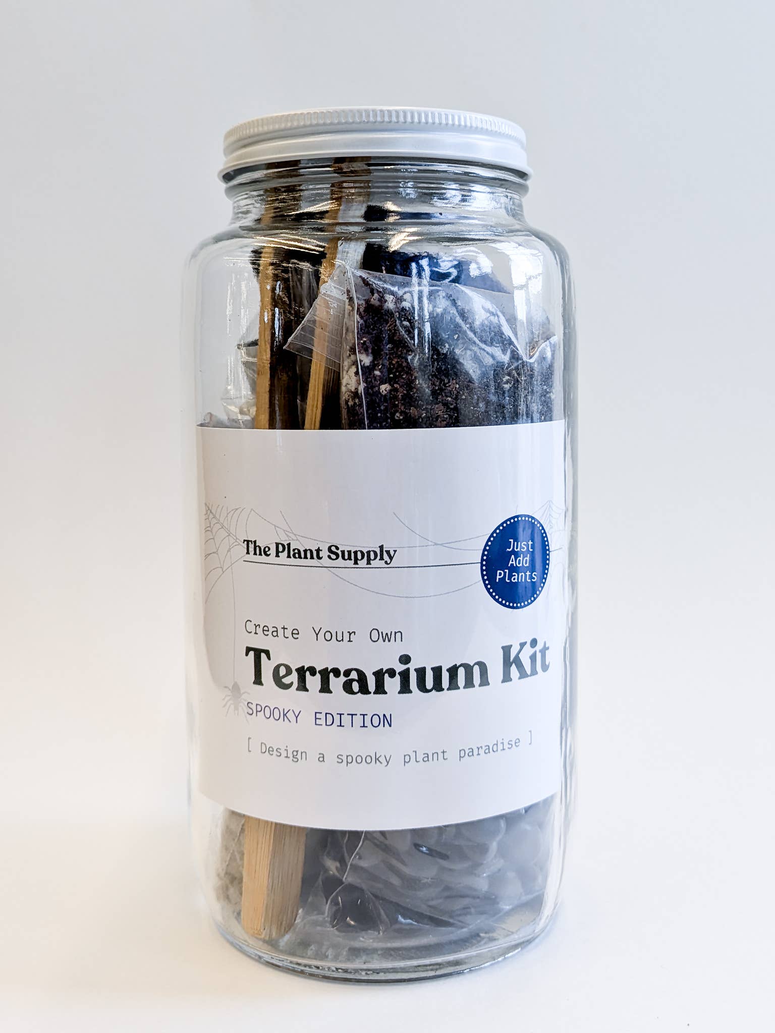 The Plant Supply - Wholesale DIY Craft Kit - Halloween DIY Terrarium | Fall Plant Craft Kit4