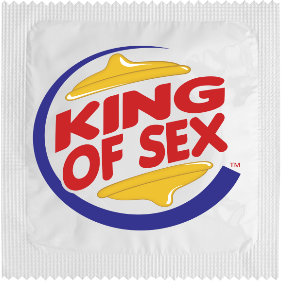 CALLVIN EU - Wholesale Gag Gift/Novelty Gift - Condom : Préservatif:  King of sex1