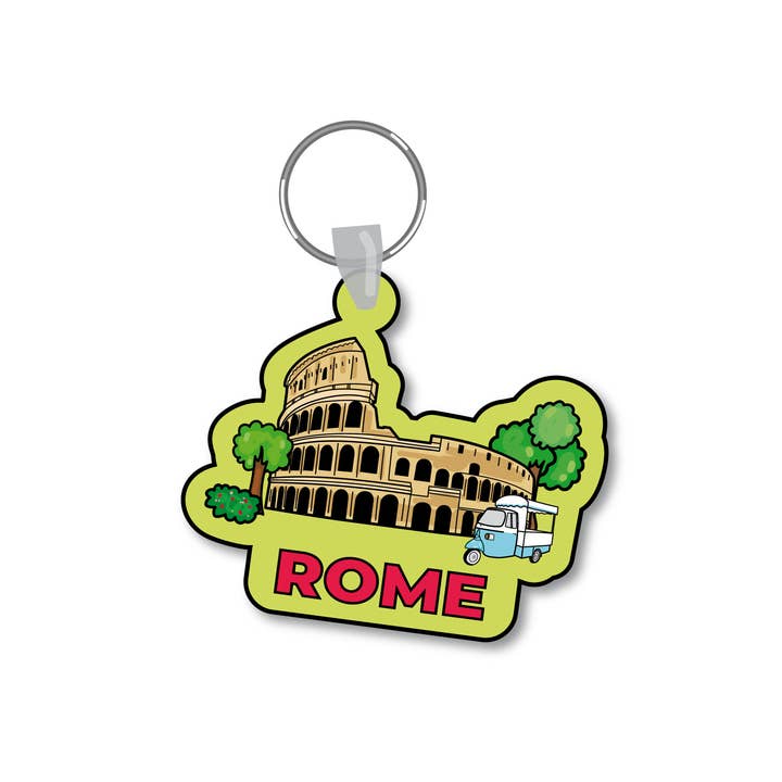 Studio Soph (We Pay Your Import Fees - We Ship DDP) - Wholesale Keychain - Unisex - Rome Keychain2