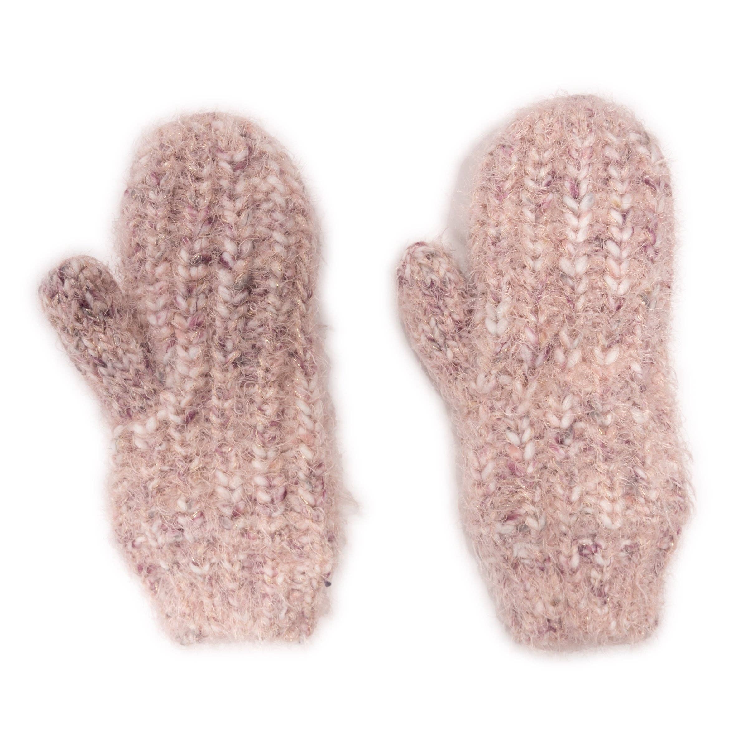 Muk Luks - Wholesale Mittens - Women's - MUK LUKS Women's Chunky Space Dye Eyelash Mitten2