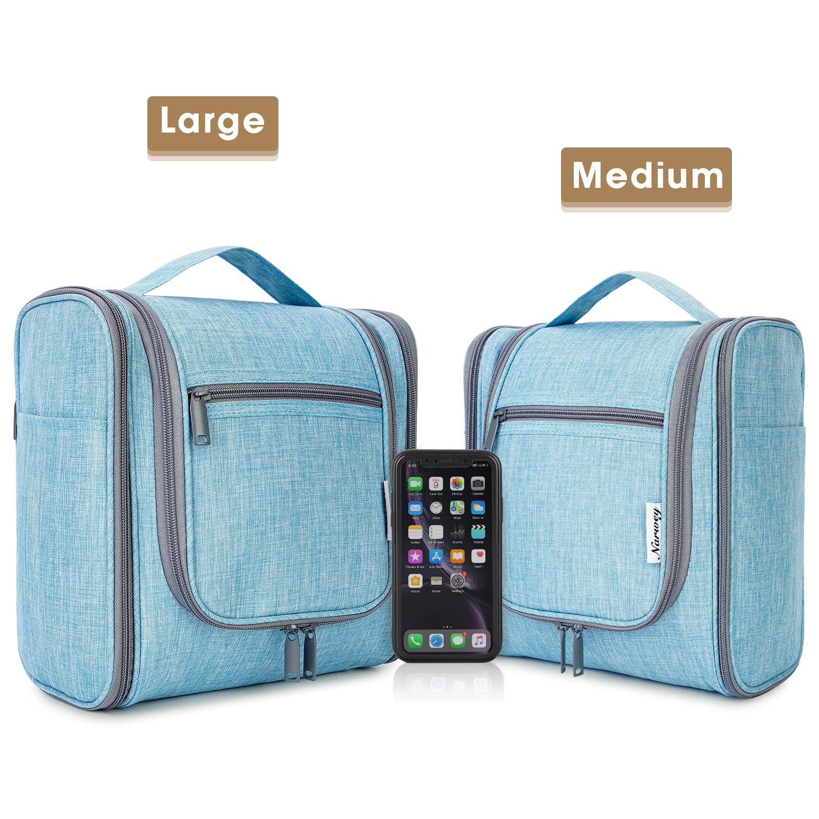 wandf - Wholesale Toiletry bag – women's - NW5126 Travel Toiletry Cosmetic Bag With Handle Women Gift53