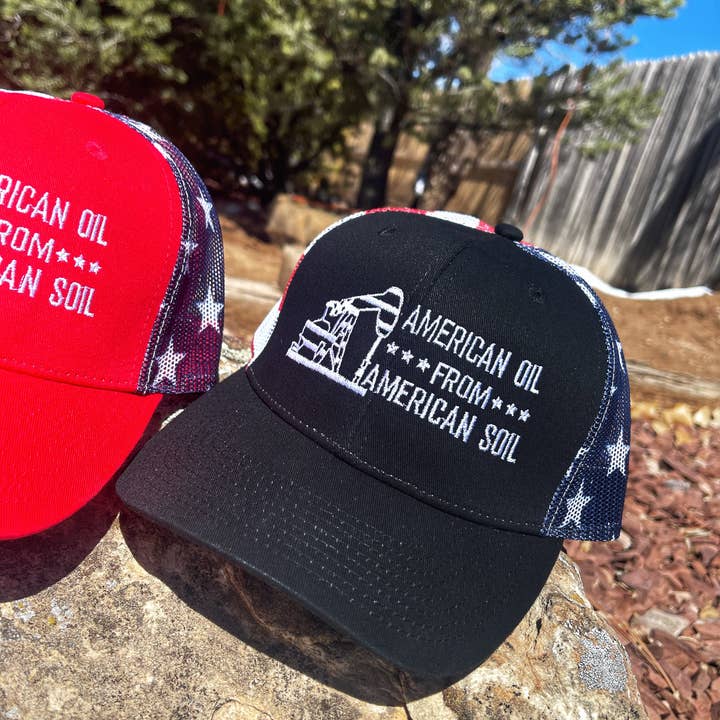 Buckin Barn Wholesale – boné - Mulher por atacado – Óleo americano de chapéu de solo americano preto