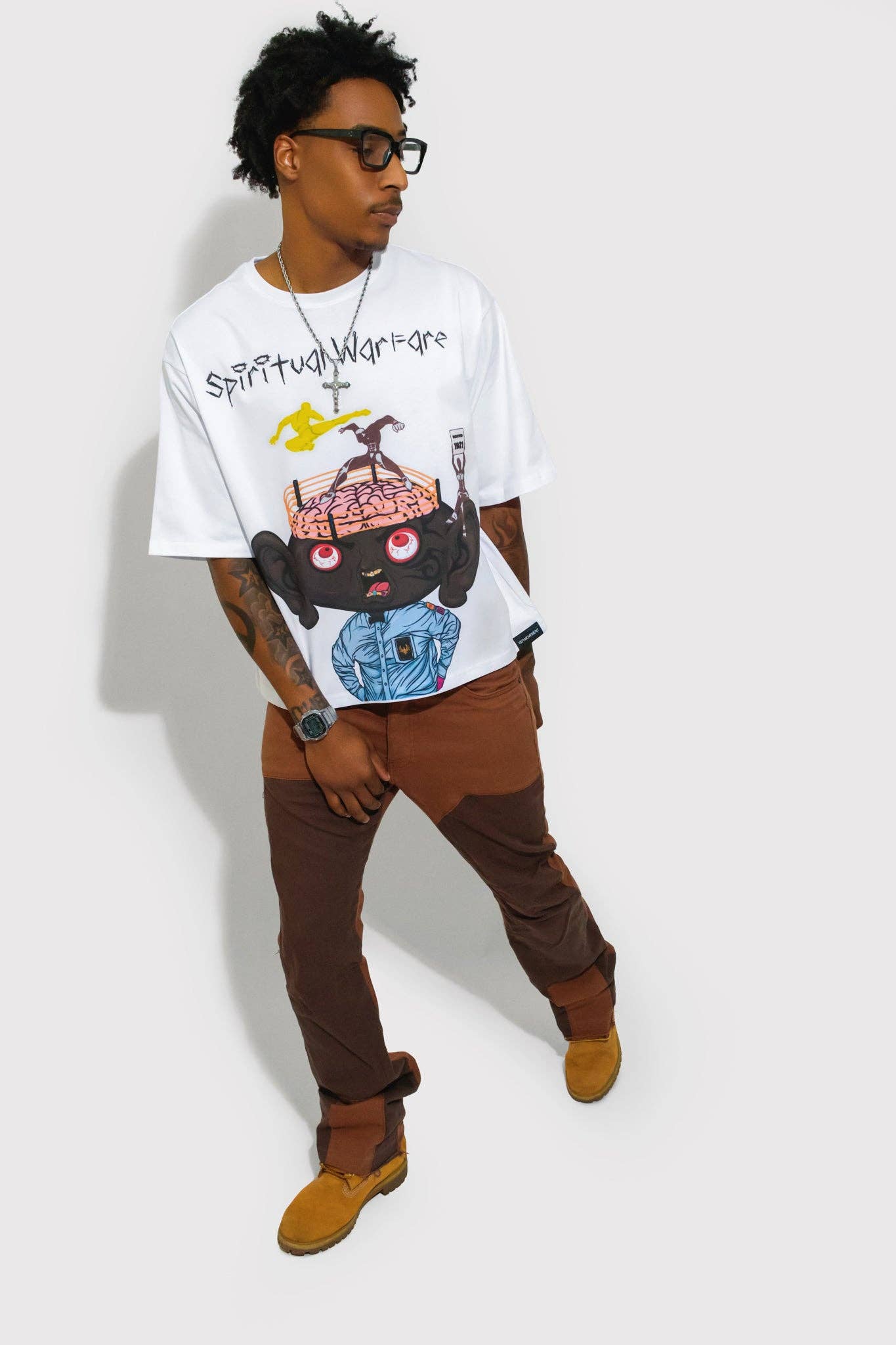 1921Movement – Großhandel T-Shirt mit Siebdruck – Unisex – Geistige Kriegsführung5