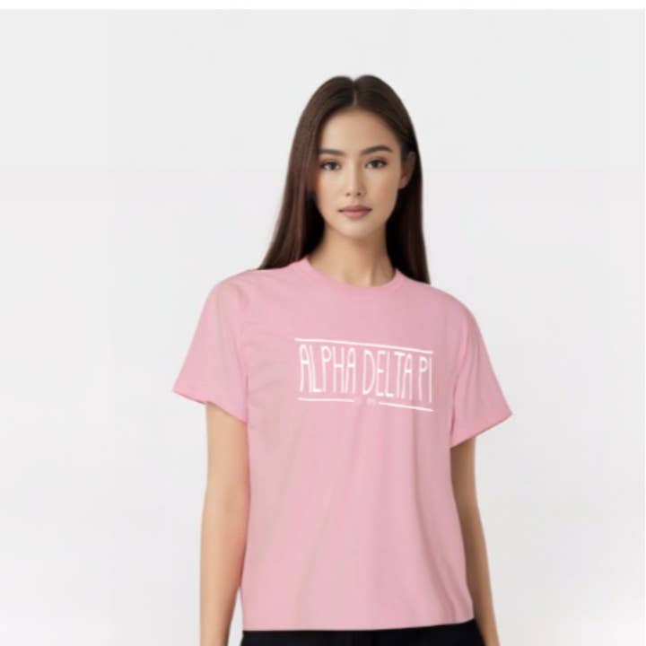 T-shirt Skinny Latte Sorority Comfort Color pour la vente par Simply Sisters