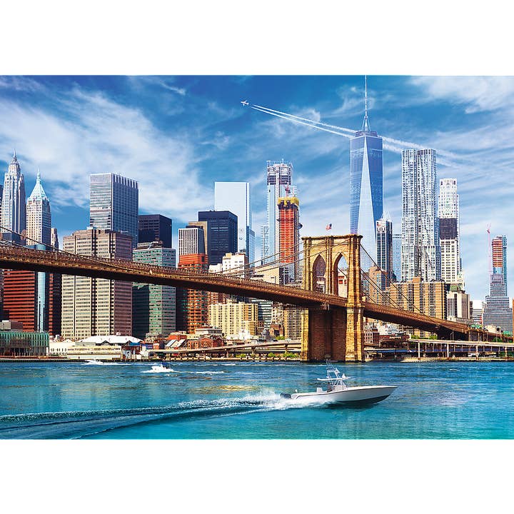 TREFL by Bridge Toys - Wholesale Puzzle - Adult - 500 Piece Trefl Jigsaw Puzzles, View of New York1