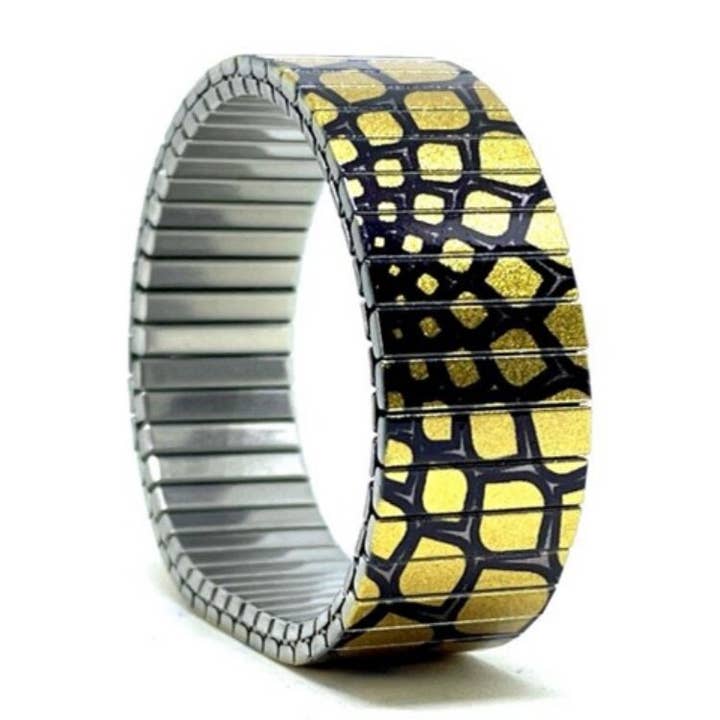 Stainless steel 18mm bracelet - Flowers Daisies 21S18 for wholesale by Urband London