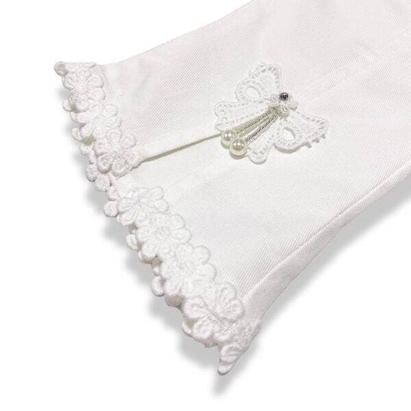 Doe a Dear - Vendita all'ingrosso Pantaloni - Bambini - S15 13036 Pantaloni con orlo diviso con fiocco e pizzo (3 colori)7