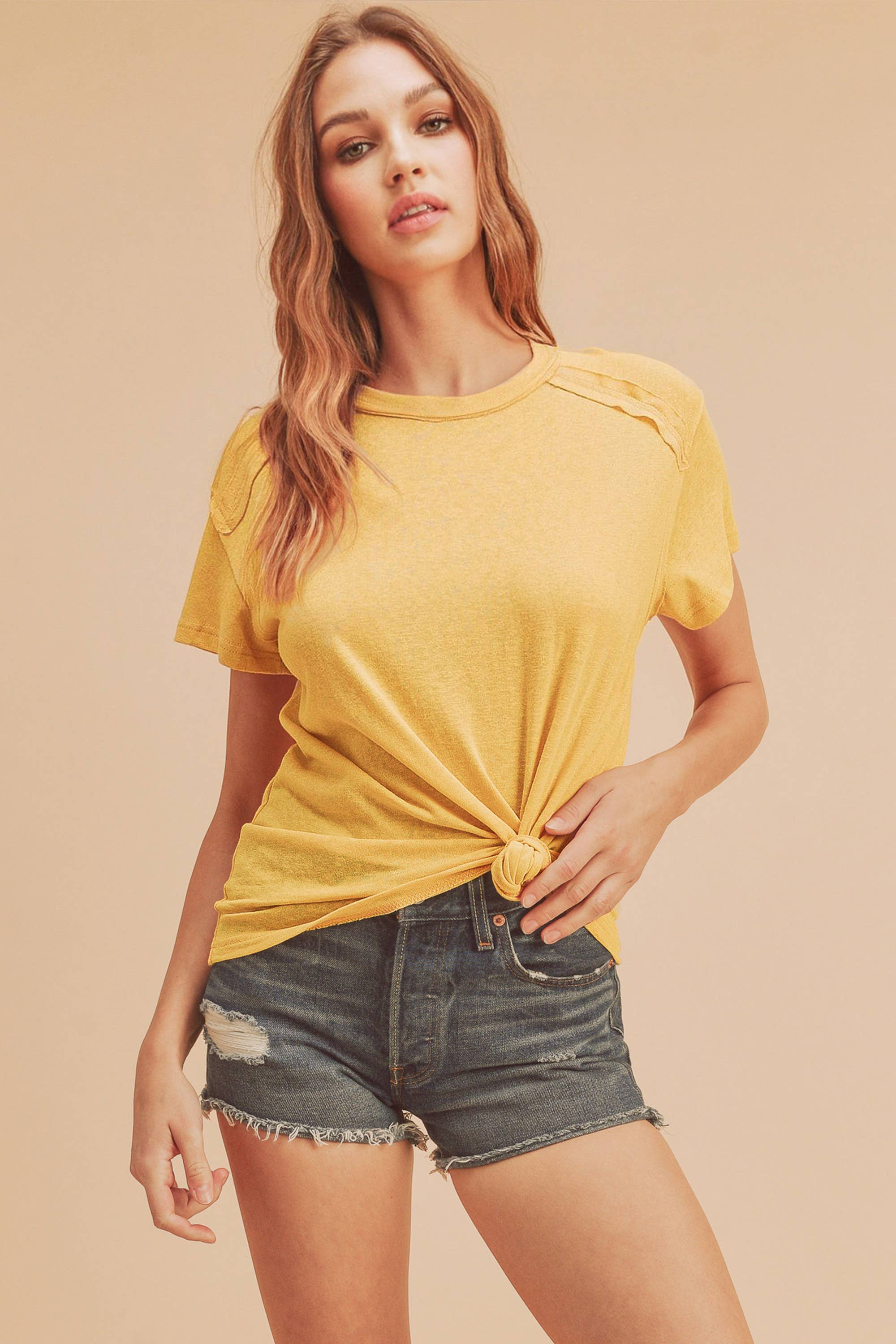 AEMI + CO - Wholesale T-Shirt - Women's - 847AN Junie Top 212