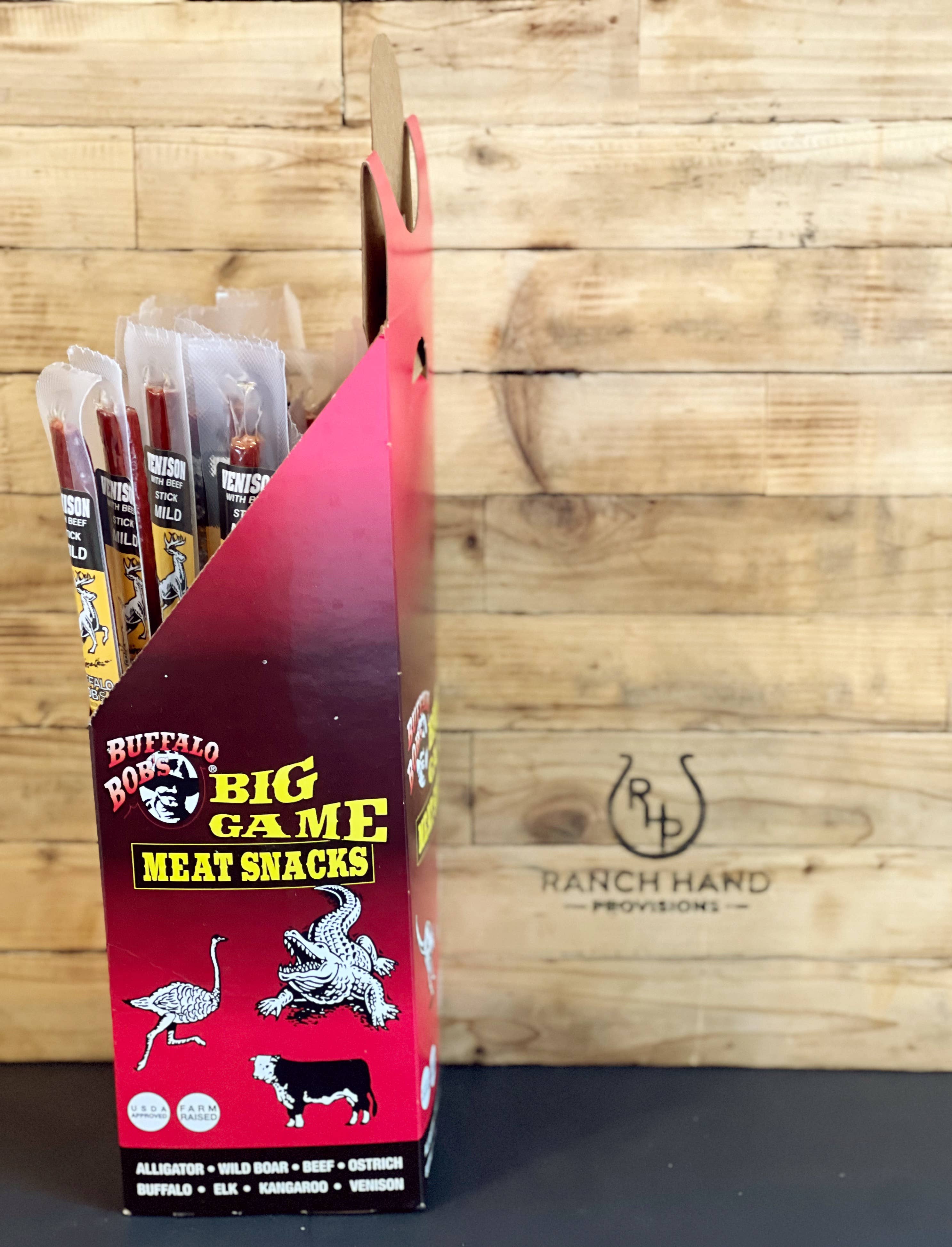 Ranch Hand Provisions - Wholesale Jerky - Venison Stick - Mild1