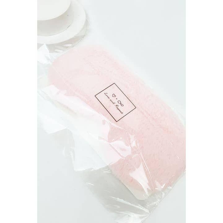 MIX COLOR Faux Fur Eye Mask for wholesale on Faire