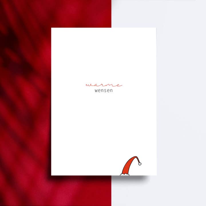 Julekort – varme ønsker (julehue) for engroshandel hos printthings