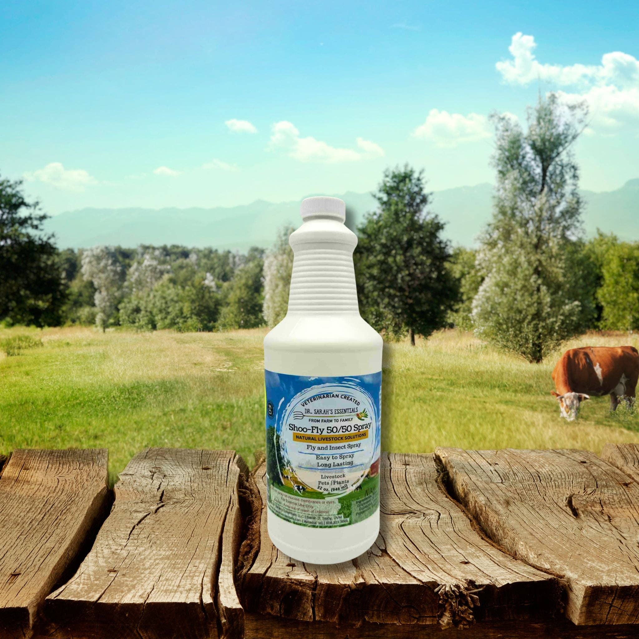 Dr. Sarah's Essentials LLC - Wholesale Insect Repellent - Shoo-Fly 50/50 Insect Spray1