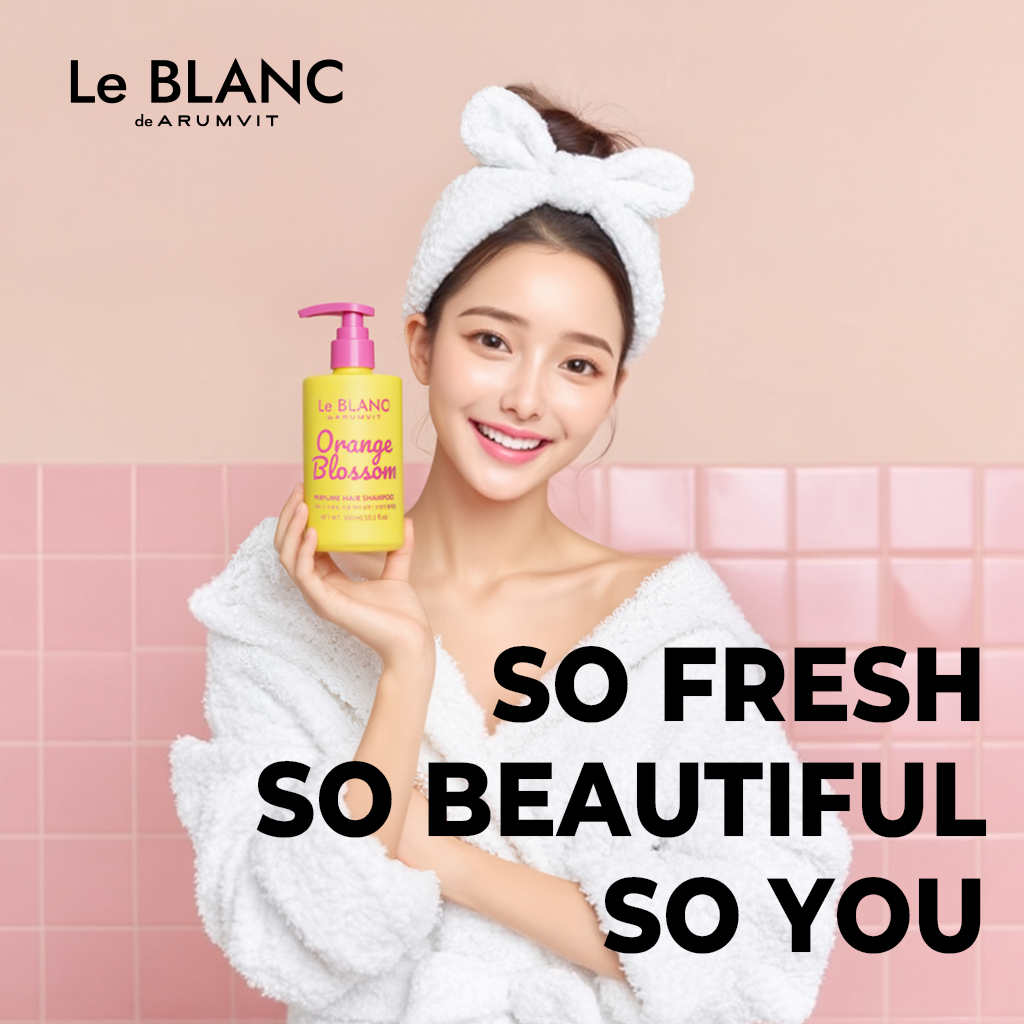 LADAMER, OSHINCHAE,MEDI-PEEL(MDP+) – Großhandel Körperpflegecreme/Bodylotion – Le BLANC – Orangenblüten-Haarshampoo 300 ml / 10,1 fl. oz.5