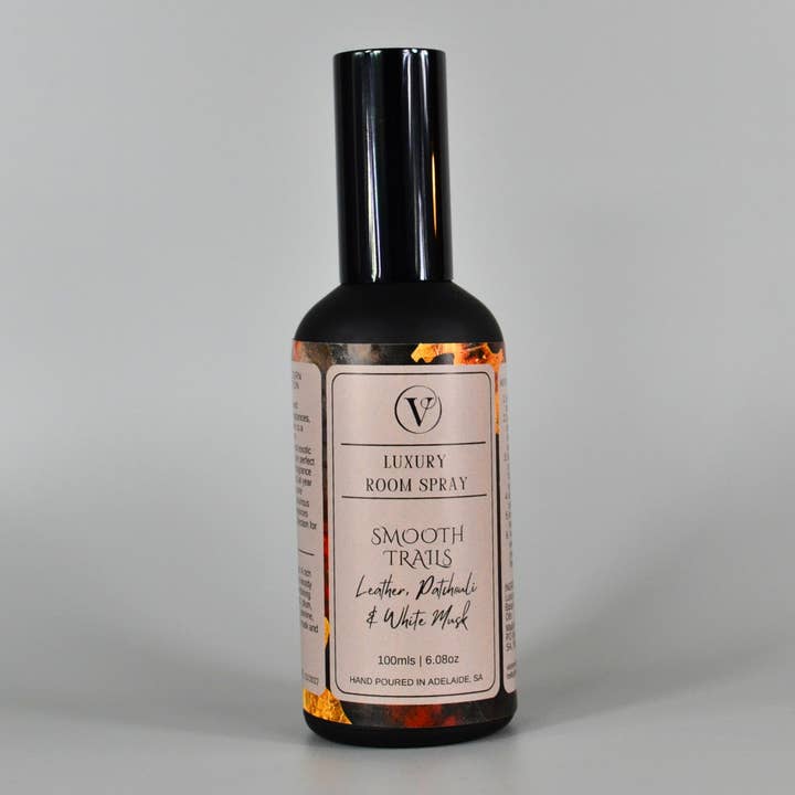 Violet Matters - Wholesale Room & linen spray - 100ml Room Spray - Smooth Trails: Leather, Patchouli & Musk1