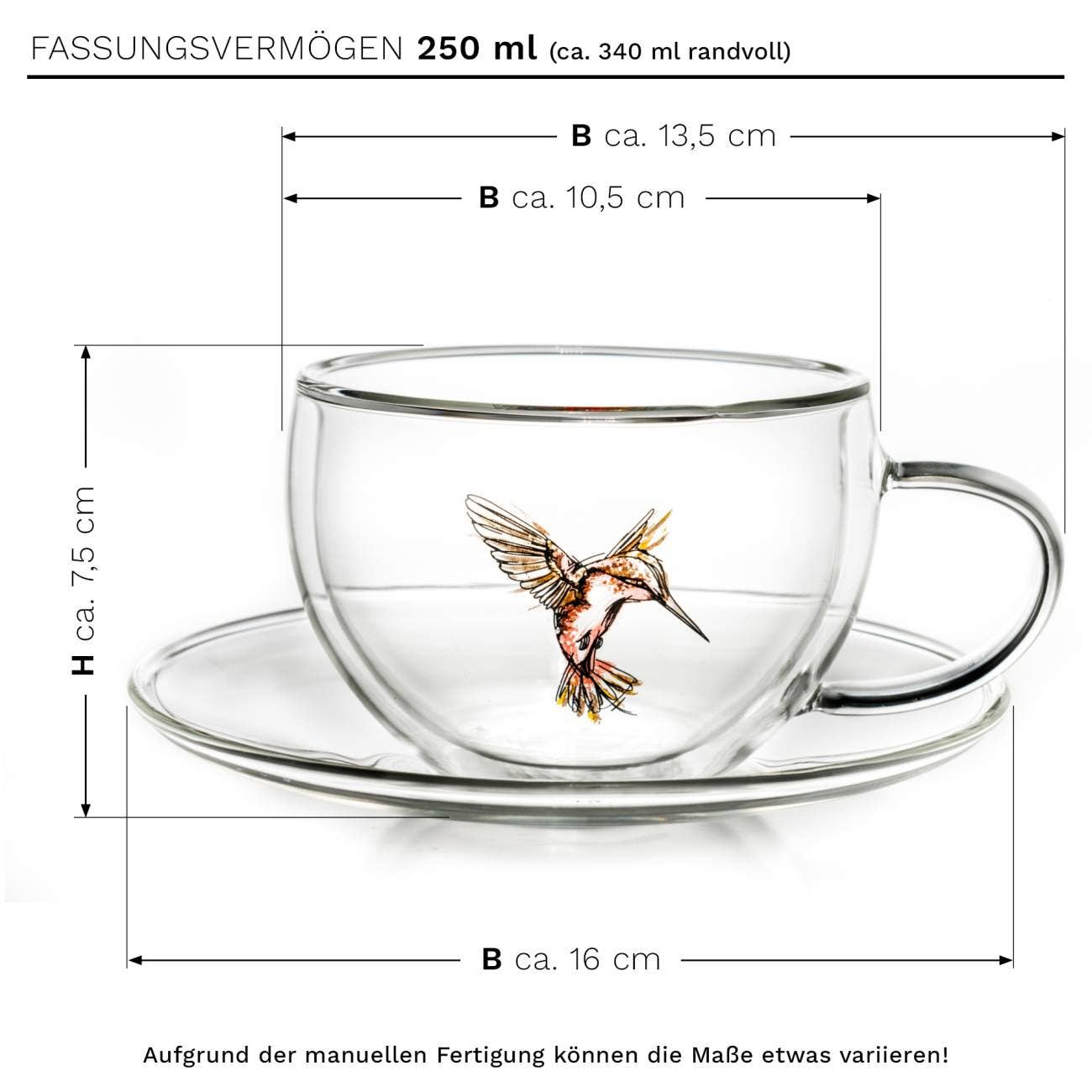 Creano - Wholesale Coffee/Tea Cup - Hummi Thermal Mug with Saucer, Red2