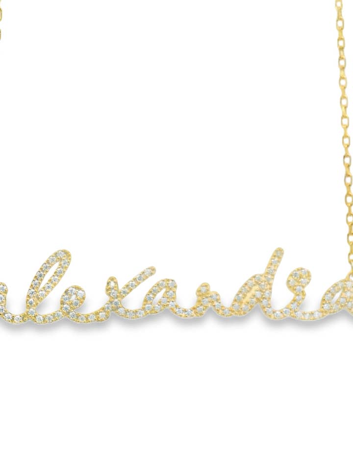 Script Name Necklace for wholesale by Shop Alexandra Madison