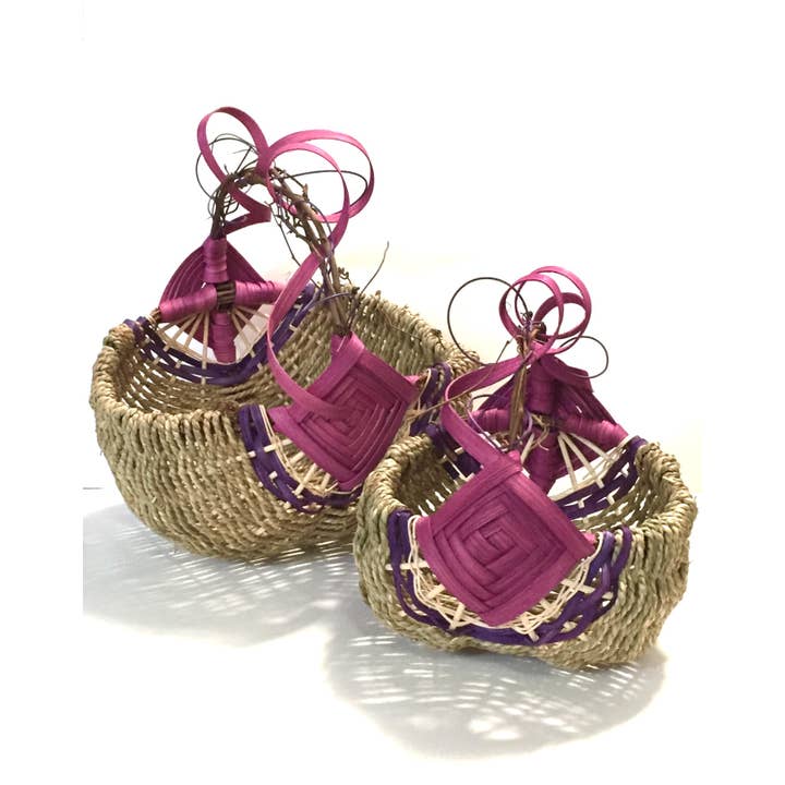Designer Baskets by Derek – wholesale Basket – Grapevine Handle Basket