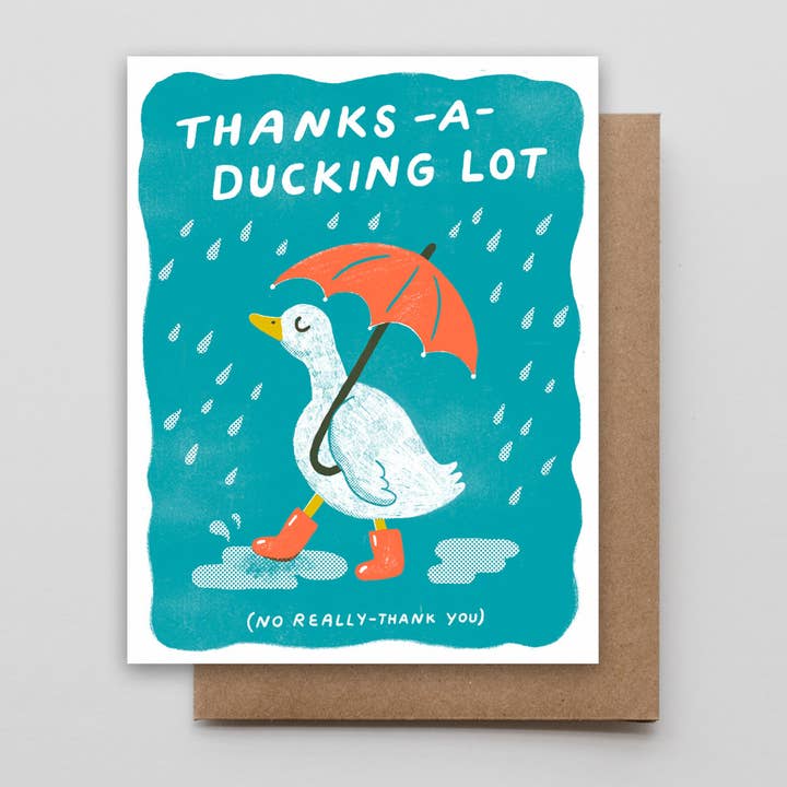 thanks a duck for wholesale by Hammerpress