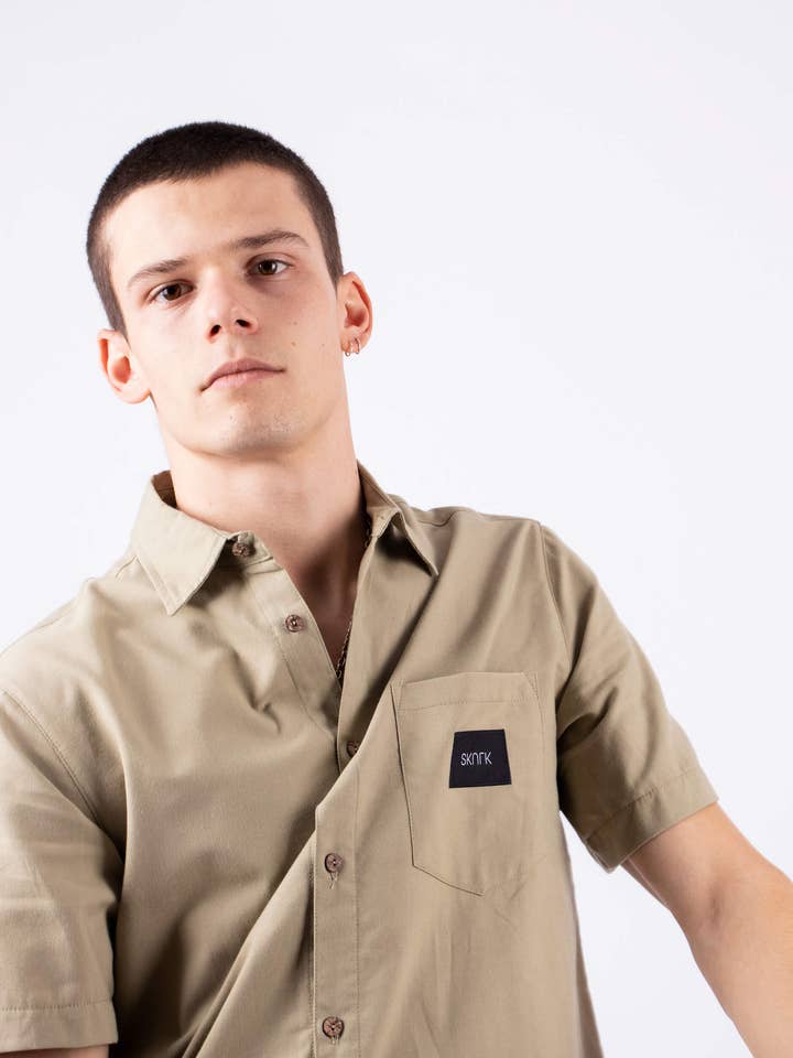 Camisa Dip Army Green para venta al por mayor de StockNow Unipessoal