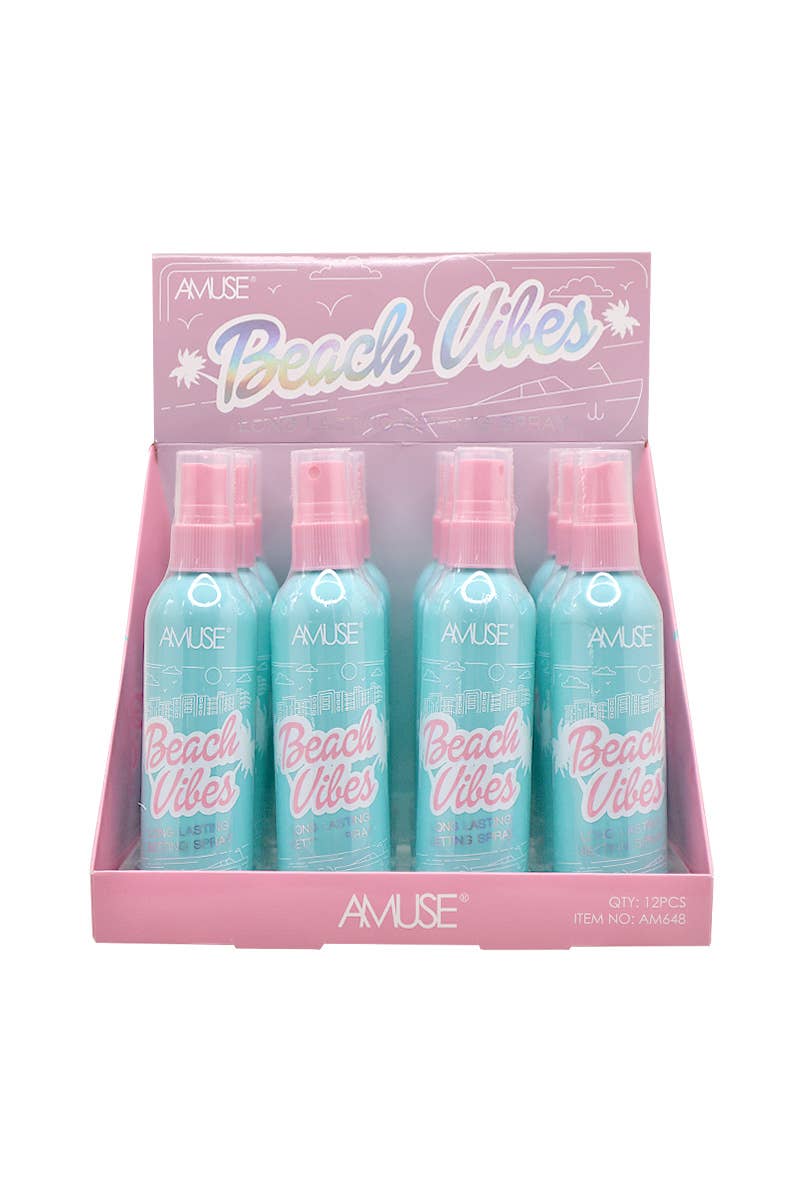 PINEAPPLE Beauty - Wholesale Make-up setting spray/powder - AMUSE AM648 Beach Vibes Setting Spray - 12 pcs