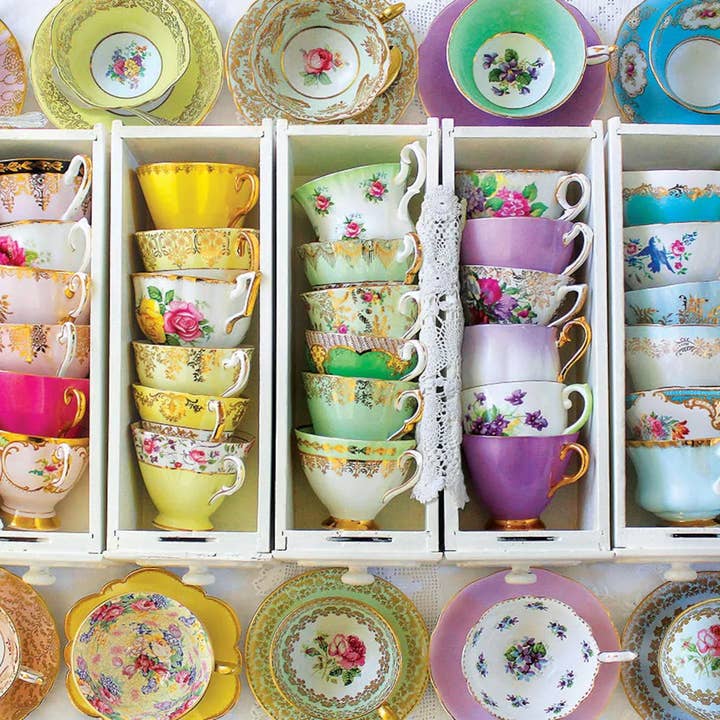 All Little Cute Things - Wholesale Tea Set - Mismatched teacups for Spring Tea party, Event Planner