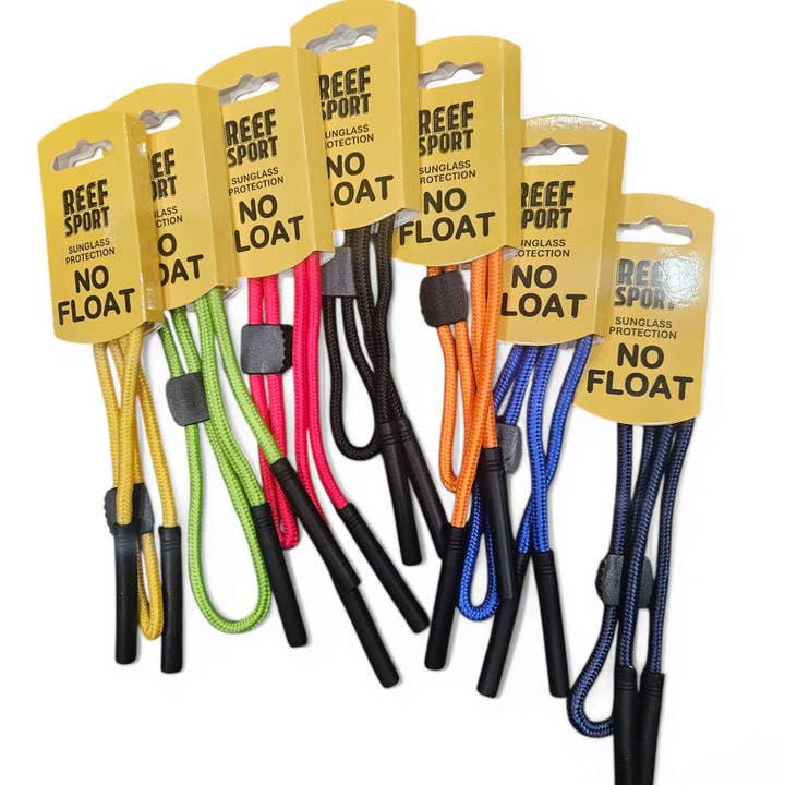 REEF "NO FLOAT" Sunglass Leash (80002) and other Purchase Wholesale snorkel. Free Returns & Net 60 Terms on Faire trending on Faire.