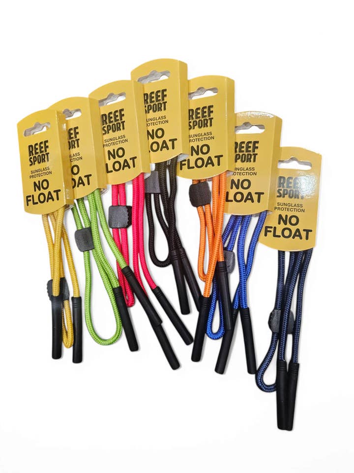 REEF "NO FLOAT" Sunglass Leash (80002) for wholesale by Reef Sport Suncare