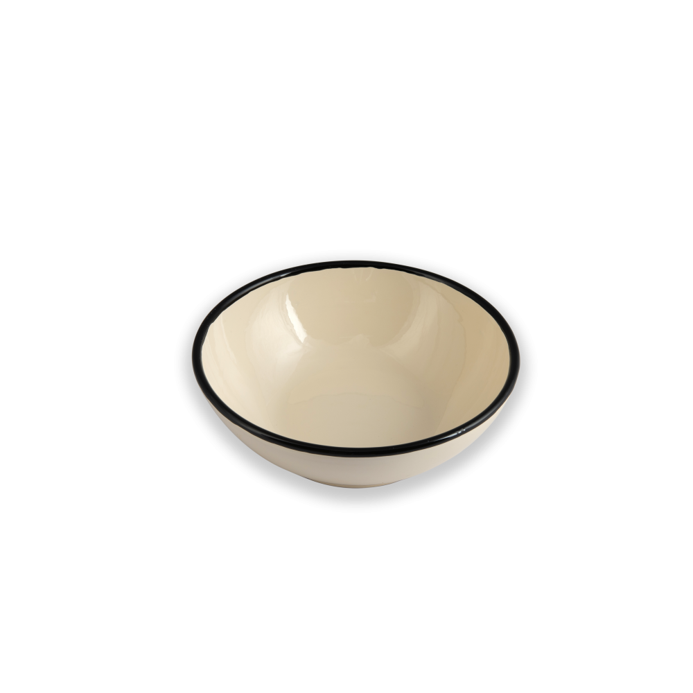 LOLIVA – Engroshandel Salattallerken – Salatskål med kant, diameter 23 cm – Edge Line9