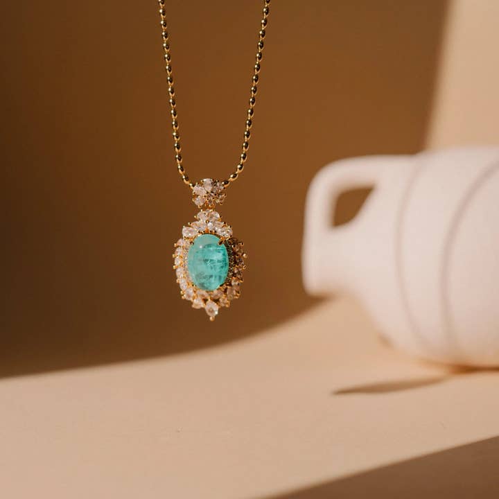 PHOEBE´S – Großhandel Kette mit Anhänger/Charm – Vergoldete Halskette, Prinzessinnenschmuck, Valentinstagsgeschenk2