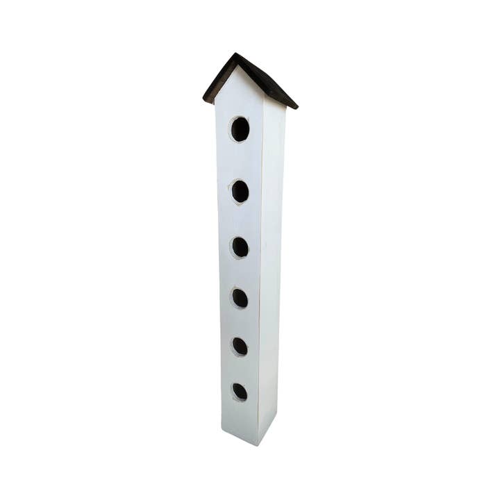 Large birdhouse 6 holes for wholesale by The Welcome Sign