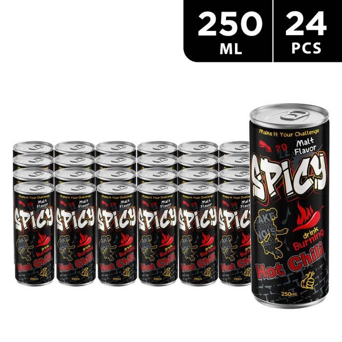 Global Bite Co - Wholesale Soda/Carbonated Drink - Spicy Drink Malt Flavor 250ml