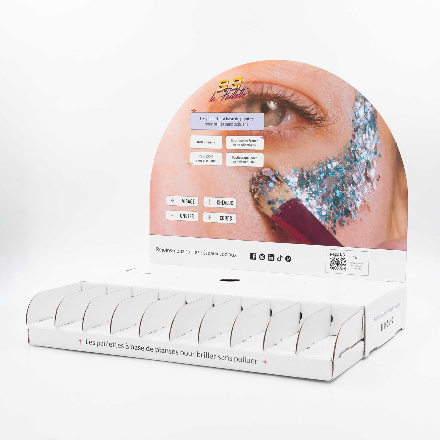 SI SI LA PAILLETTE – Glitter/shimmer por atacado – PACOTE DE IMPLANTAÇÃO GEL + GLITTER1