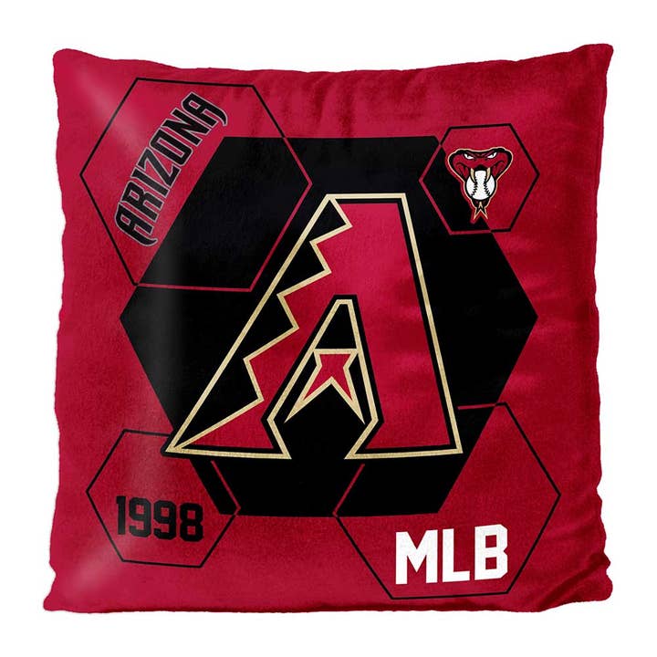 MLB Dbacks CONNECTOR - Velvet Pillow for wholesale by The Northwest Group
