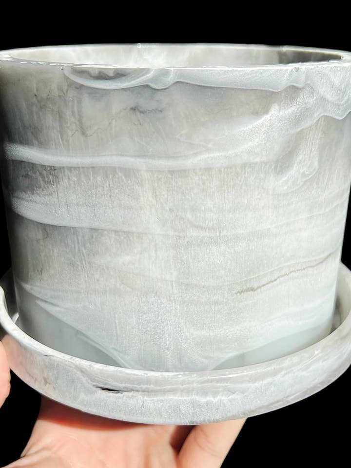 Pot à fleurs - Pierre marbrée pour la vente par Terrestrial