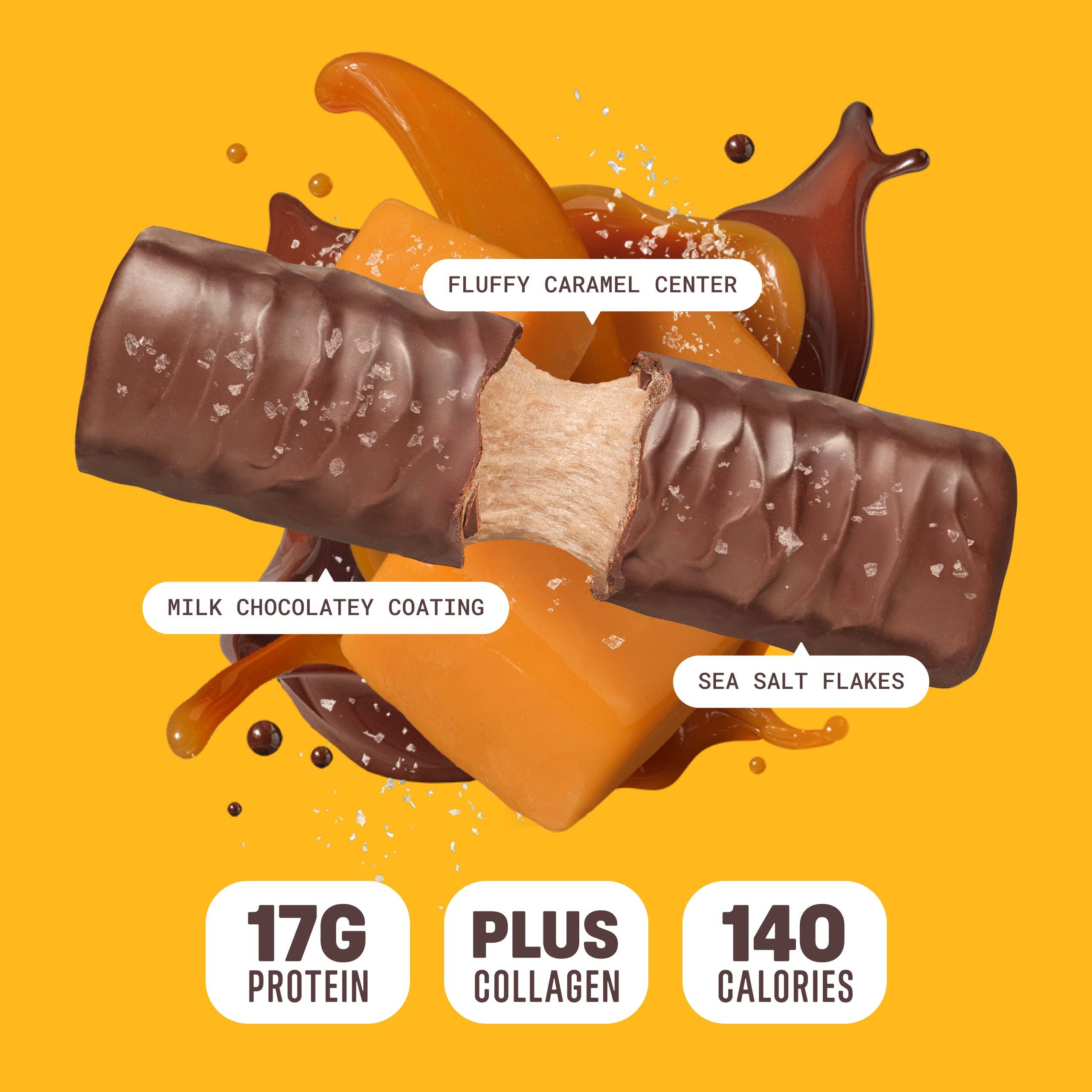 Built Bar - Wholesale Snack Bar - Salted Caramel Puff - 12ct.2