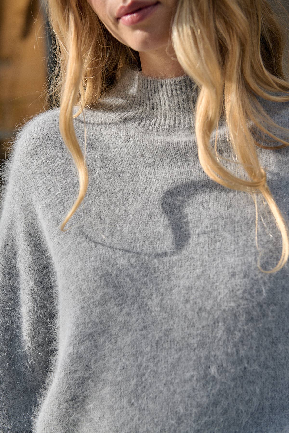 Nathael Paris – wholesale Pullovertröja - Dam – Angorapolo med hög krage8