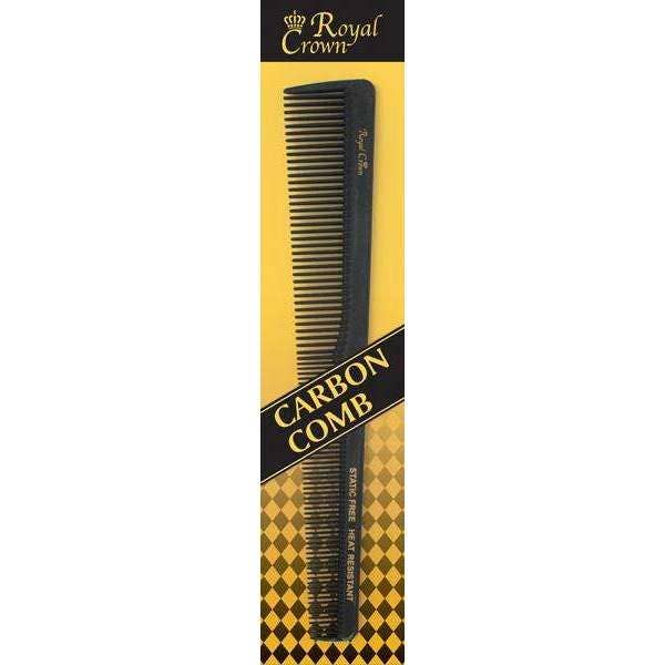 Annie Royal Crown Series Carbon Barber Comb 7 Inch for wholesale by Annie International, Inc.