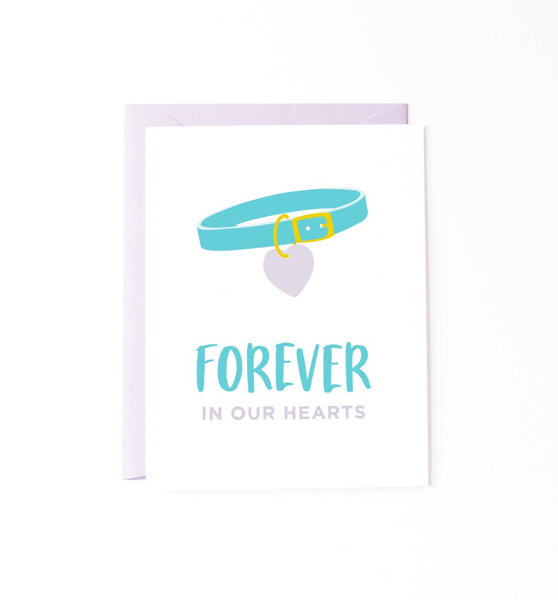 Graphic Anthology Greeting Cards - Wholesale Sympathy Card - Forever in Our Hearts Pet Sympathy Card - Cats & Dogs1