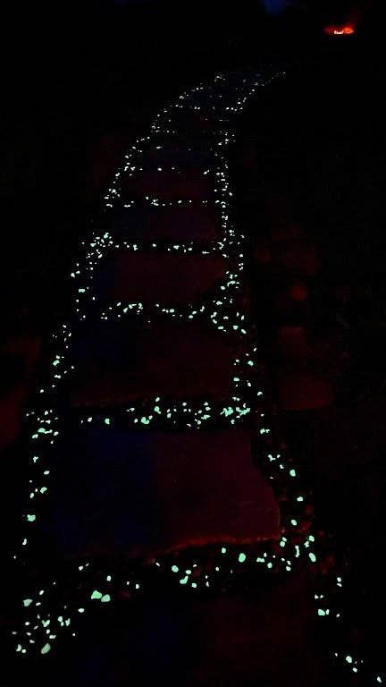 IT GLOWS - Wholesale Outdoor Ornament/Decor - Glow In The Dark Sand - Green /Glow Sand/ Garden sand/ 1-3mm5