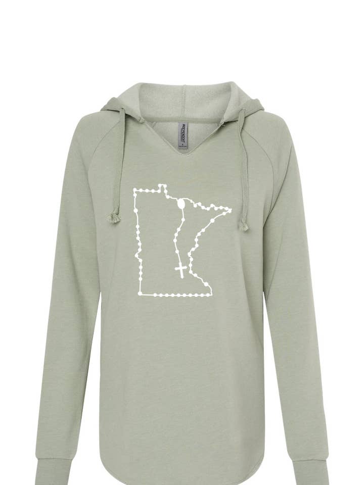 Sock Religious - Wholesale Hoodie - Unisex - Minnesota Catholic Rosary Drop Hoodie1