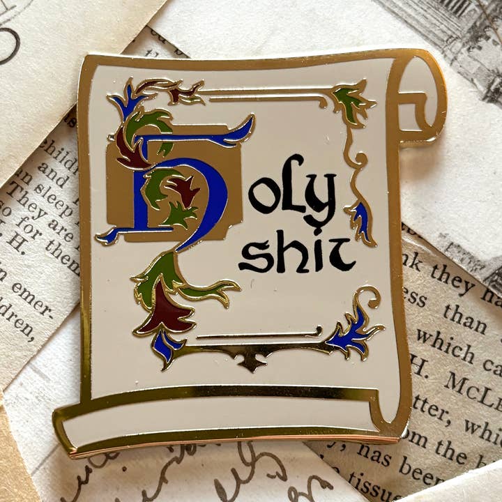 The Creeping Moon - Vente Épinglettes/boutons - Épinglette Holy Shirt en émail0