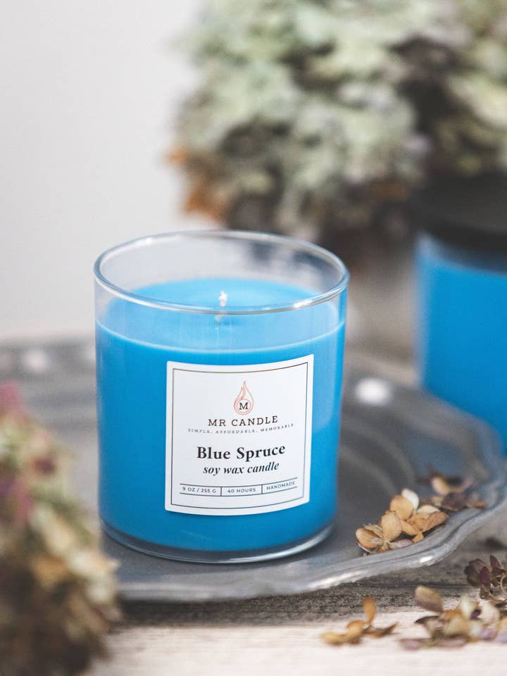 Blue Spruce for wholesale by Mr Candle