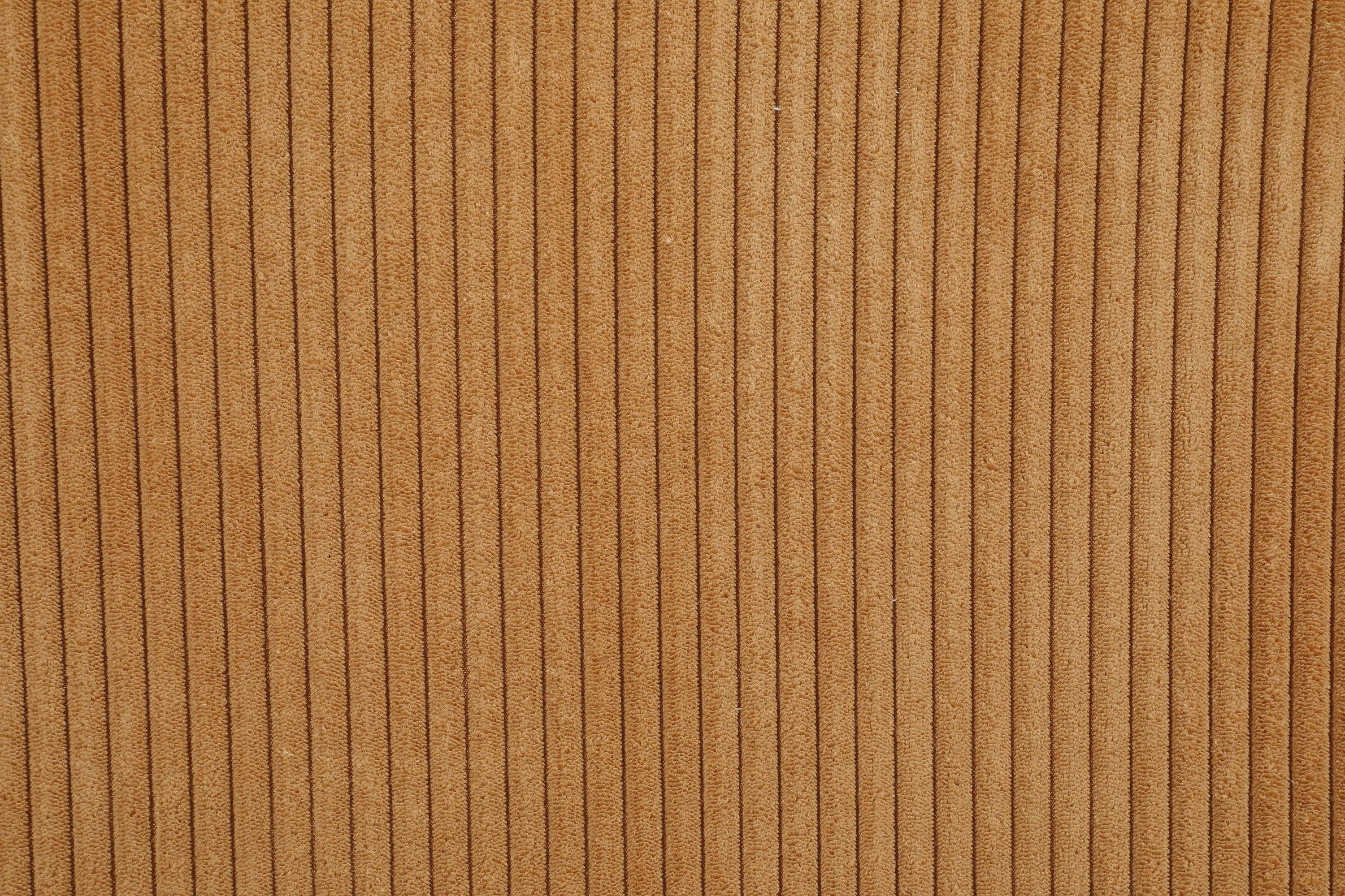 39F Inc. - Vente Chaises - Chaise longue en bois avec revêtement en velours côtelé, jaune7