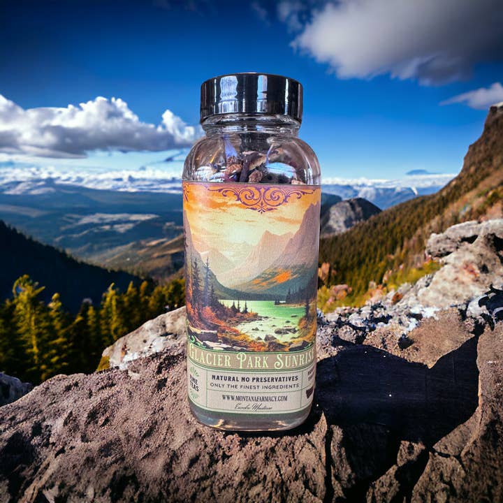 Montana Farmacy - Wholesale Loose Tea - Glacier National Park Montana Sunrise Artist Series3