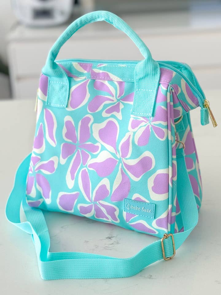 Flower Power Cross Body Madkasse Taske for engroshandel hos bebeluxe