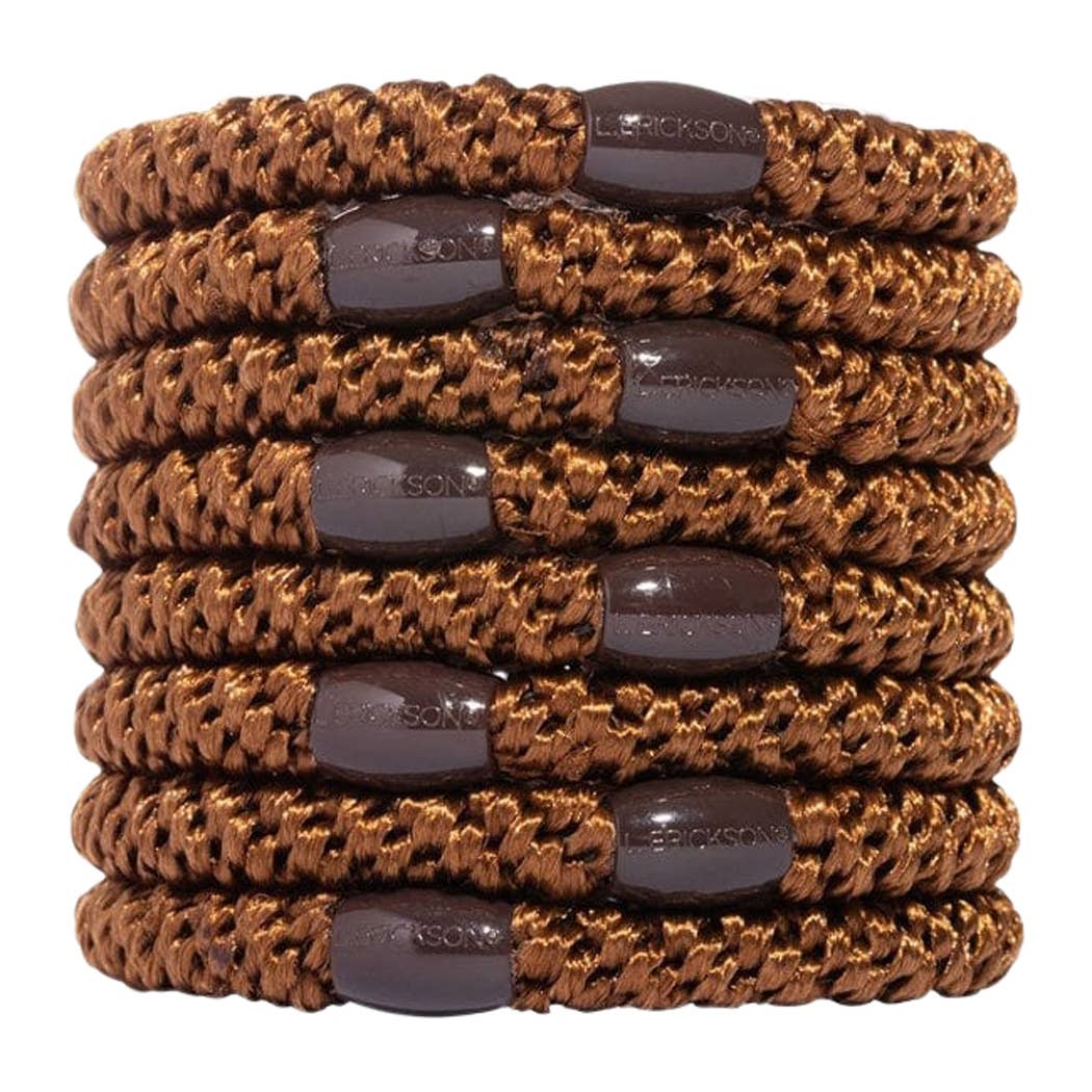 France Luxe/L. Erickson – Engroshandel Hårbånd - Dame – Grab & Go Hestehalebindere - Sæt med otte18