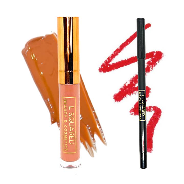 Gloss -Berries & Cream Lip Kit for wholesale by LSquared Beauty & Cosmetics